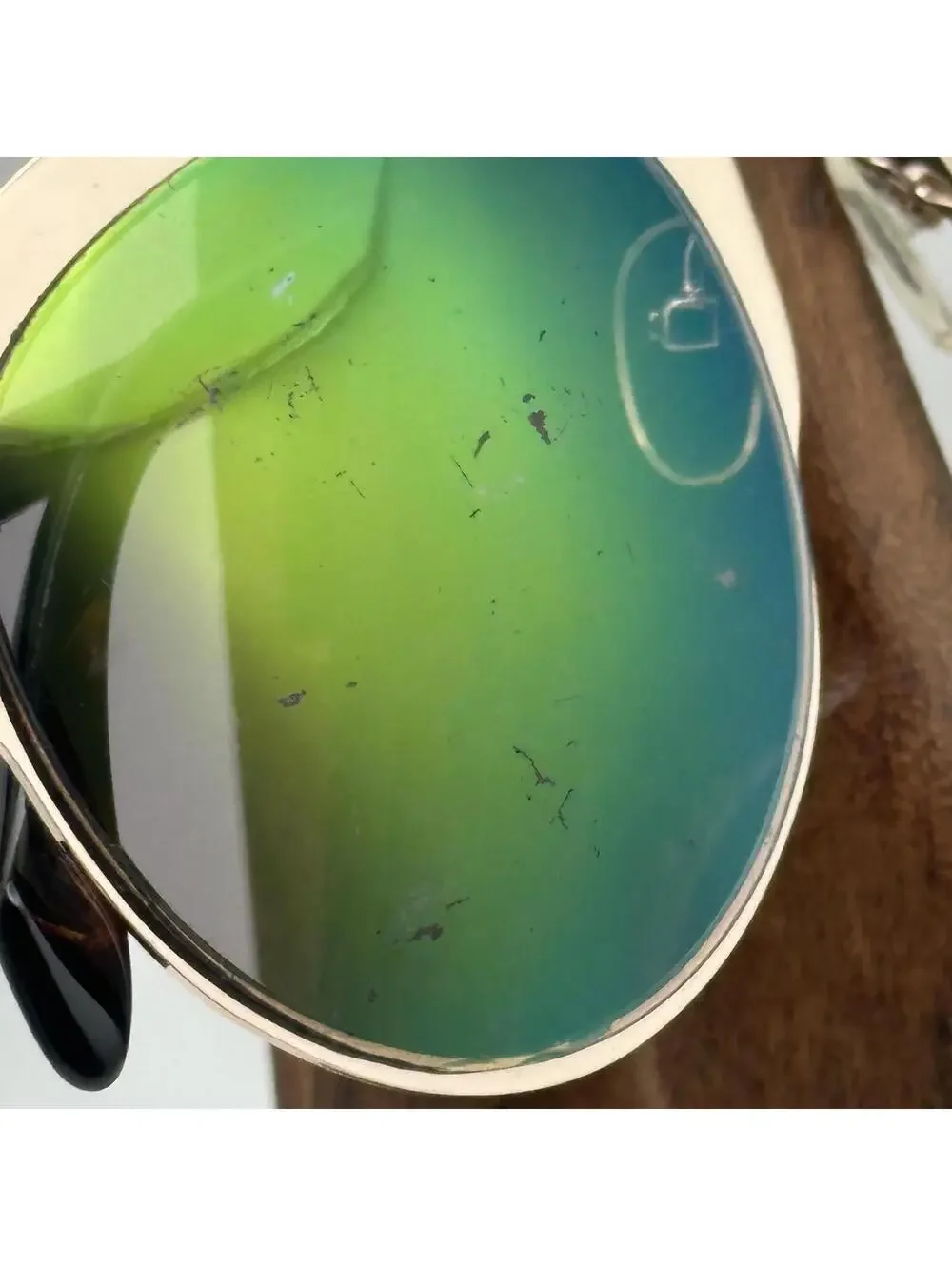 Betsey Johnson Gold Aviator-Style Sunglasses with Tortoiseshell Arms